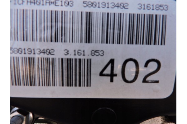 Engine Iveco Daily 3 0 140HP CNG Catalog number of the part F1CFA401A E103