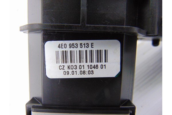 4E0953513E MANDO LUCES AUDI A4 AVANT (8E) 2.7 TDI (DPF) 2008 4E0953513E 190234 AUDI - 1