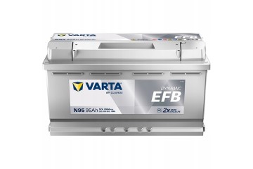 Battery 12V 95Ah 850A EFB Start Stop LATEST DATE OF MANUFACTURE VARTA