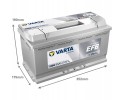 Battery 12V 95Ah 850A EFB Start Stop LATEST DATE OF MANUFACTURE VARTA Product weight 24 2 kg