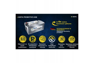 VARTA 710901120E652 BATTERY Inrush current EN 1200 A