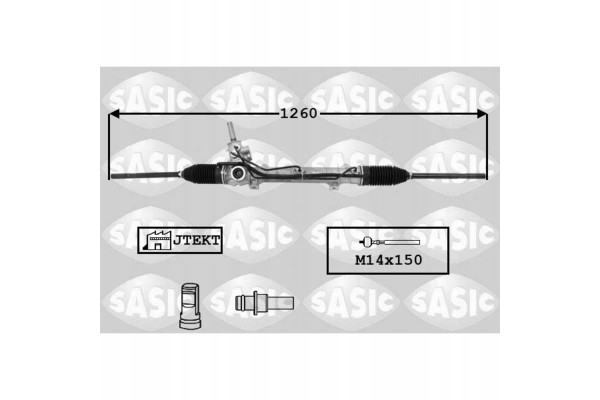 Sasic 7170041 Steering gear Part manufacturer Sasic