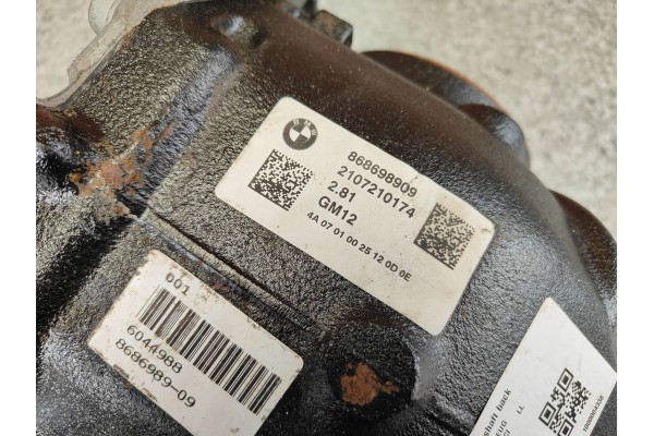 BMW G20 G21 G22 G23 G42 BRIDGE REAR DIFFERENTIAL 2 81 8686989 Catalog number of the part 8686989