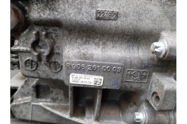 MERCEDES BENZ SPRINTER W906 MANUAL GEARBOX A9062610303 Transmission type manual