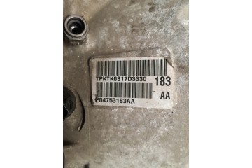 DODGE RAM PROMASTER 3 6 19 20 AUTOMATIC TRANSMISSION Catalog number of the part 04753183AA