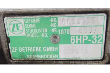 AUTOMATIC GEARBOX VW PHAETON 5 0 TDI V10 GVH Quality of parts according to GVO O original with manufacturer s logo OE