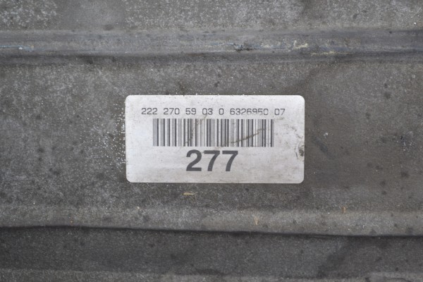 AUTOMATIC TRANSMISSION MERCEDES 3 5 V6 722904 COMPLETE S class W222 3 0 F V Part manufacturer Mercedes Benz OE