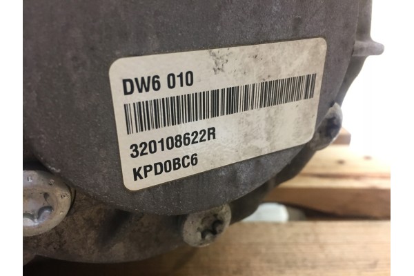 RENAULT MEGANE IV 4 RS AUTOMATIC TRANSMISSION DW6010 Transmission type automatic