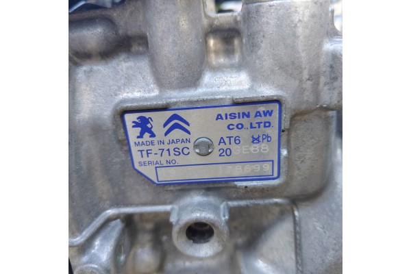 AUTOMATIC TRANSMISSION PEUGEOT 308 T9 II 1 5 BLUEHDI Version European