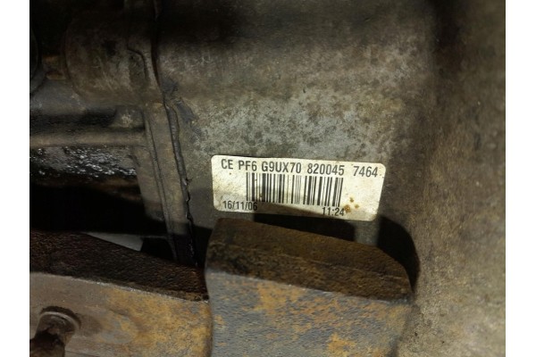 Caja de Cambios Manual PF6G9U para Renault Master II Lift 2.5 DCI 120 