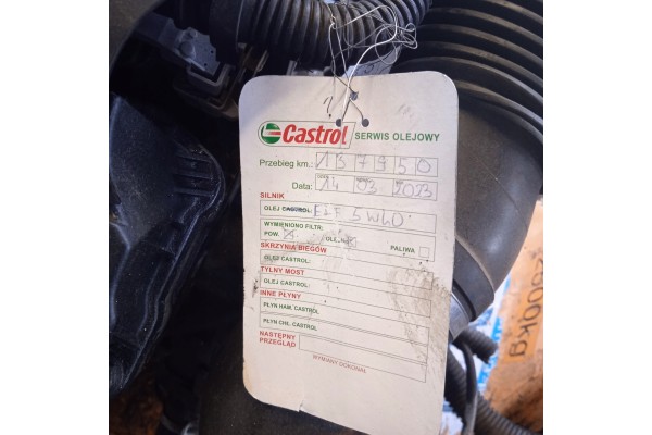 Motor PEUGEOT 307 CITROEN 1.6 16V NFU 10FX40 306600 Gasolina