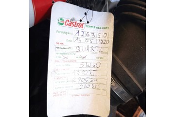 Motor PEUGEOT 307 CITROEN 1.6 16V NFU 10FX40 306600 Gasolina