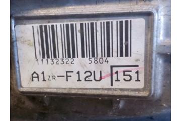 ENGINE POST ENGINE A1ZR F12U 151 TOYOTA AURIS 2018R 132 KM 1 6 PB Engine type petrol