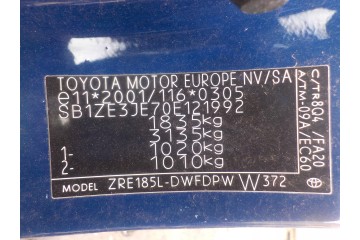 Soporte de motor A1ZR - F12U 151 para Toyota Auris 2018 1.6 gasolina 1