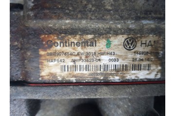 AUDI A3 8P LIFT 08 12r 2 0 TDI SKODA YETI DYFER BRIDGE REAR MMK 0BR525010B Catalog number of substitutes 0BR907554C