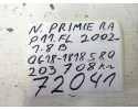 Motor Nissan Primera P11 1.8 QG18 2002 Compresión