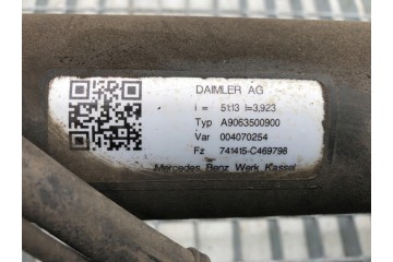 REAR DIFFER BRIDGE MERCEDES W906 A9063500900 2 1 163HP Bus Catalog number of the original A9063500900