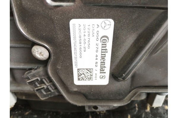 Mercedes Benz S W222 2014 GEARBOX AUTOMATIC 722909 2222706103 Part manufacturer Mercedes Benz OE