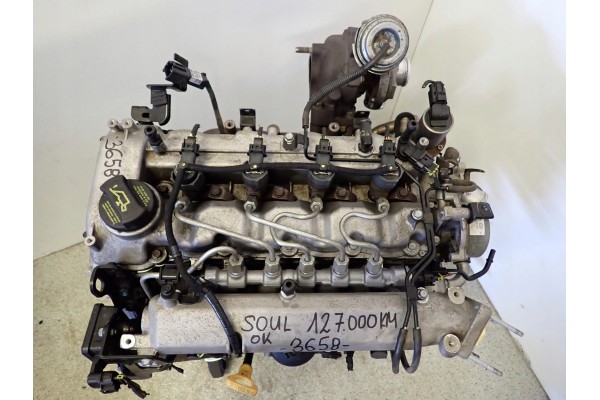KIA SOUL I 1 6 CRDI 09 MOTOR COMPLETE 127 000 Km