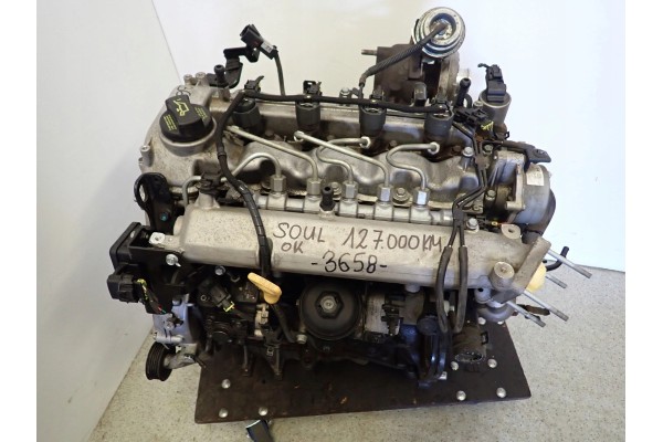 KIA SOUL I 1 6 CRDI 09 MOTOR COMPLETE 127 000 Km Version European