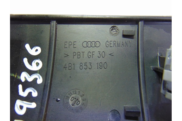 4B1853190 MOLDURAS DELANTERAS AUDI A6 AVANT (4B5) 3.0 2002 4B1853190 195366 AUDI - 3