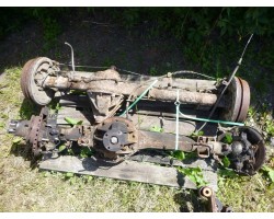 Toyota Land Cruiser FJ60 1986 bridge front bridge rear