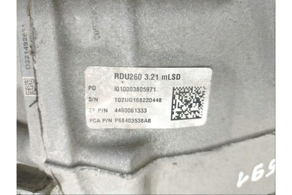 Diferencial trasero Jeep Wagoneer / Wagoneer L WS 2022 68403538AB