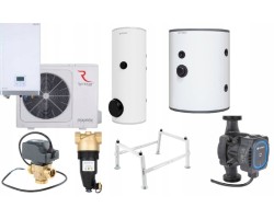 HEAT PUMP ROTENSO AQUAMI SPLIT 8 kW PACKAGE PREMIUM INSTALLMENTS ZERO INCLUDED IN THE PRICE
