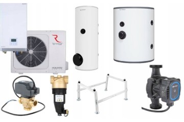 HEAT PUMP ROTENSO AQUAMI SPLIT 8 kW PACKAGE PREMIUM INSTALLMENTS ZERO INCLUDED IN THE PRICE