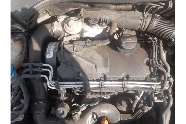COMPLETE ENGINE VW TOURAN PASSAT B6 GOLF V AUDI A3 8P 1 9 TDI BRU