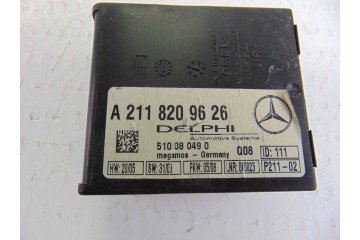 A2118209626 MODULO ELECTRONICO MERCEDES-BENZ CLASE E (BM 211) BERLINA