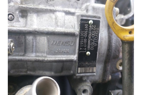Engine diesel post Toyota Avensis I T22 2 0D4D 110HP 1997 2000R CODE 1CD Part manufacturer Toyota OE
