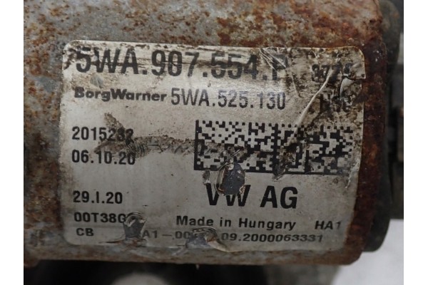 BRIDGE DIFFERENTIAL REAR 0CQ525010AC VW ARTEON 2 0 TDI 147KW 21R Version European