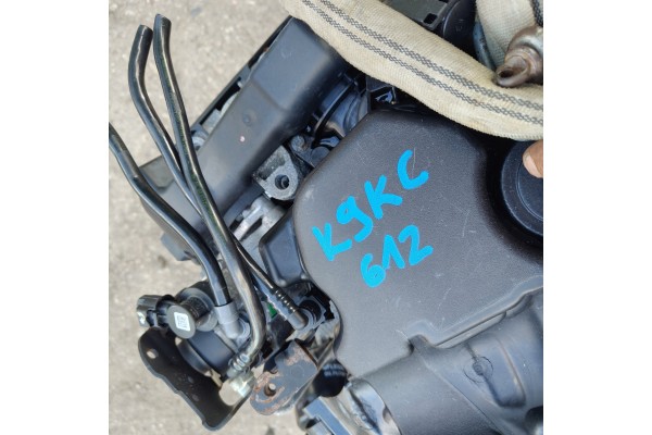 COMPLETE ENGINE DACIA DUSTER I 1 5 DCI K9kc612 Catalog number of the part K9kc612