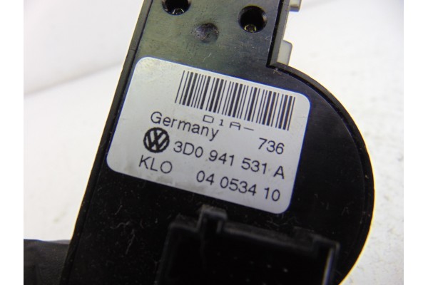 3D0941531A MANDO LUCES VOLKSWAGEN PHAETON (3D3/3D7) TDI V6 4Motion (5 asientos) 2007 3D0941531A 198601 VOLKSWAGEN - 3