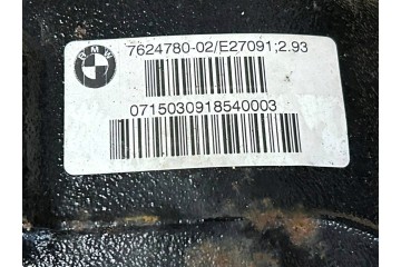 Rear differential BMW 3 F30 F35 F31 7624780 Installation side multipurpose