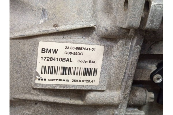 MANUAL GEARBOX 8687641 MINI CLUBMAN F54 GS6 59DG BAL Catalog number of the original GS6 59DG
