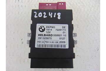 7229173 MODULO ELECTRONICO BMW SERIE 1 BERLINA (E81/E87) 118d 2007 7229173 202418 BMW - 1