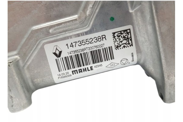 Exhaust gas cooler Egr Renault 2 3Dci 147355238R Original Quality of parts according to GVO O original with manufacturer s logo 