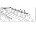Dodge RAM 1500 5 7ft roller shutter with RAMBOX Catalog number of the part 606