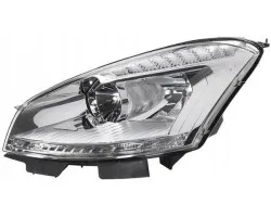 Faro delantero izquierdo Hella 1LF 009 237-191 con motor de ajuste