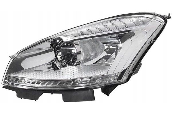 HEADLAMP LAMP LEFT WITH MOTOR FOR ADJUSTMENT