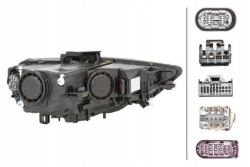 HEADLAMP LAMP LEFT BI XENON