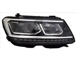 Faro delantero izquierdo LED con motor para VW Tiguan II 2016-2019