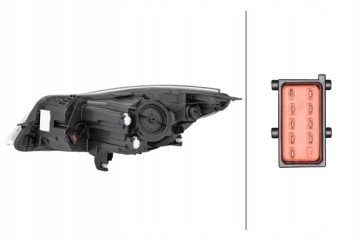 Headlamp headlights 1EL011 165 721 Part manufacturer Hella