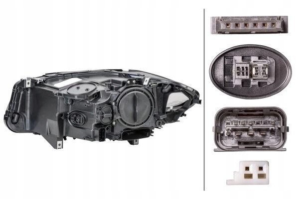 HEADLIGHT LAMP RIGHT BI XENON LED Packaging status original