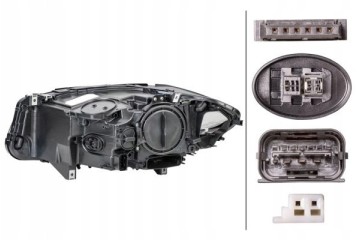 HEADLIGHT LAMP RIGHT BI XENON LED Packaging status original