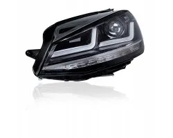 Faros LED Osram HL 104-BK para Golf VII - Negro