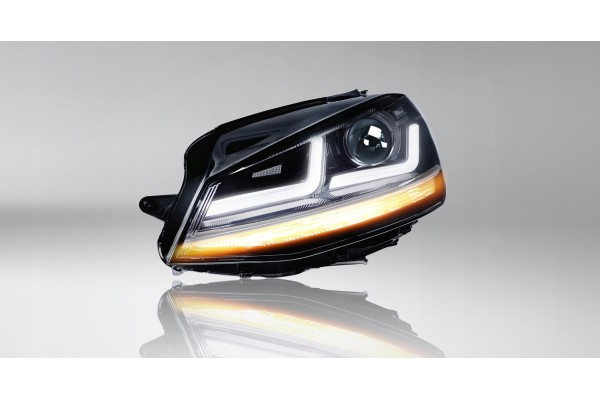 Osram LED headlight HL 104 BK Golf VII Black lamp Installation side left right