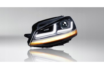Osram LED headlight HL 104 BK Golf VII Black lamp Installation side left right